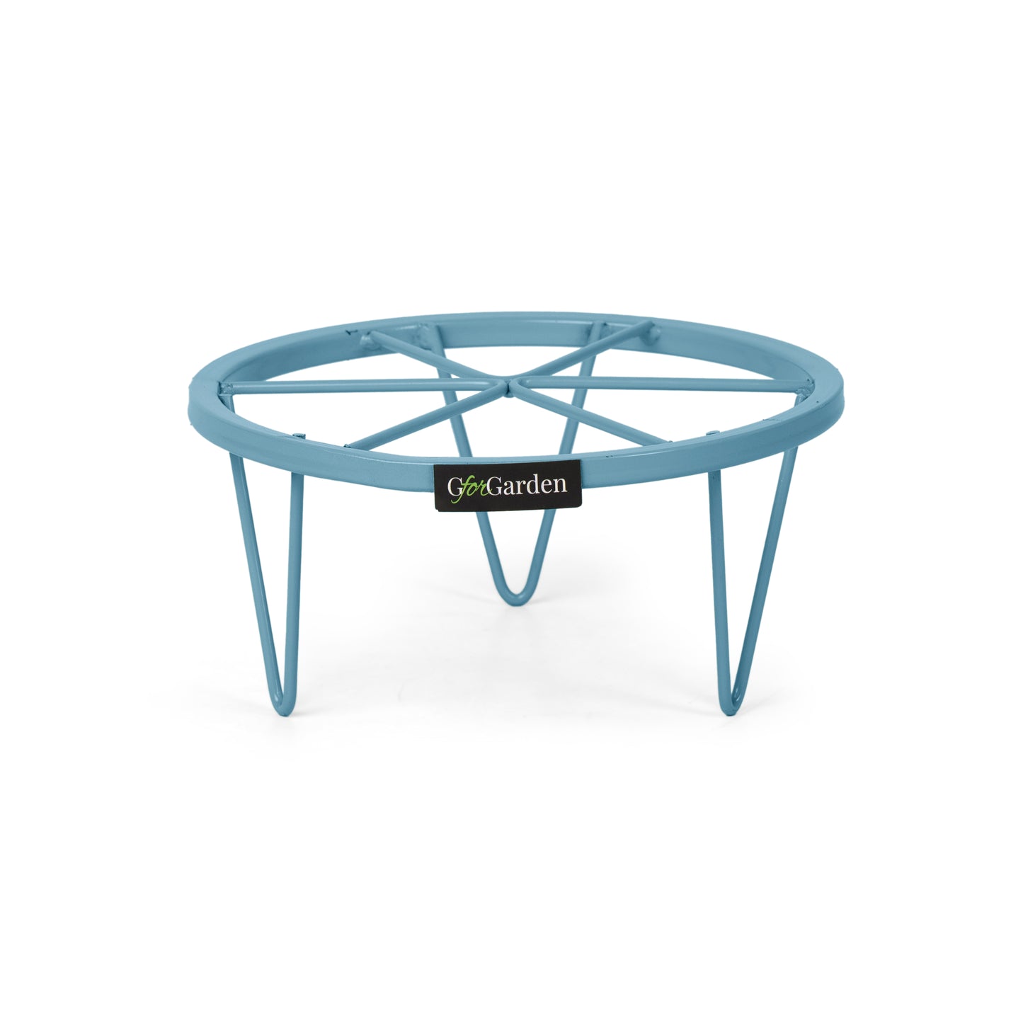 Round Plant Stand-Blue