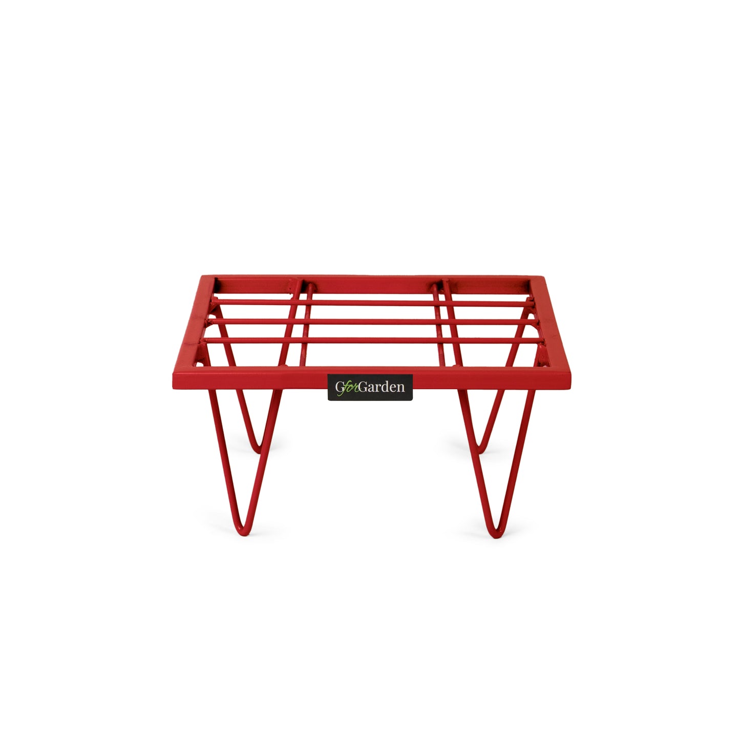 Square Plant Stand-Red