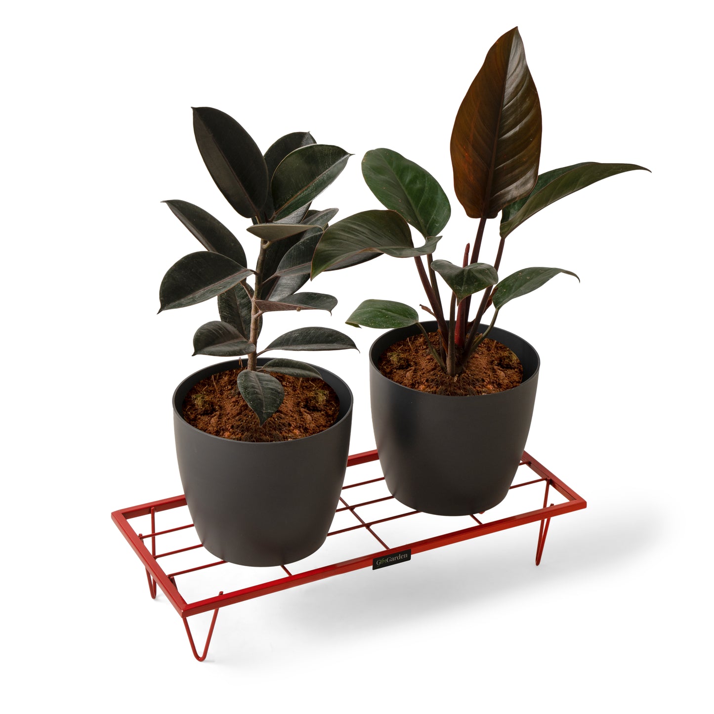 Rectangle Plant Stand-Red