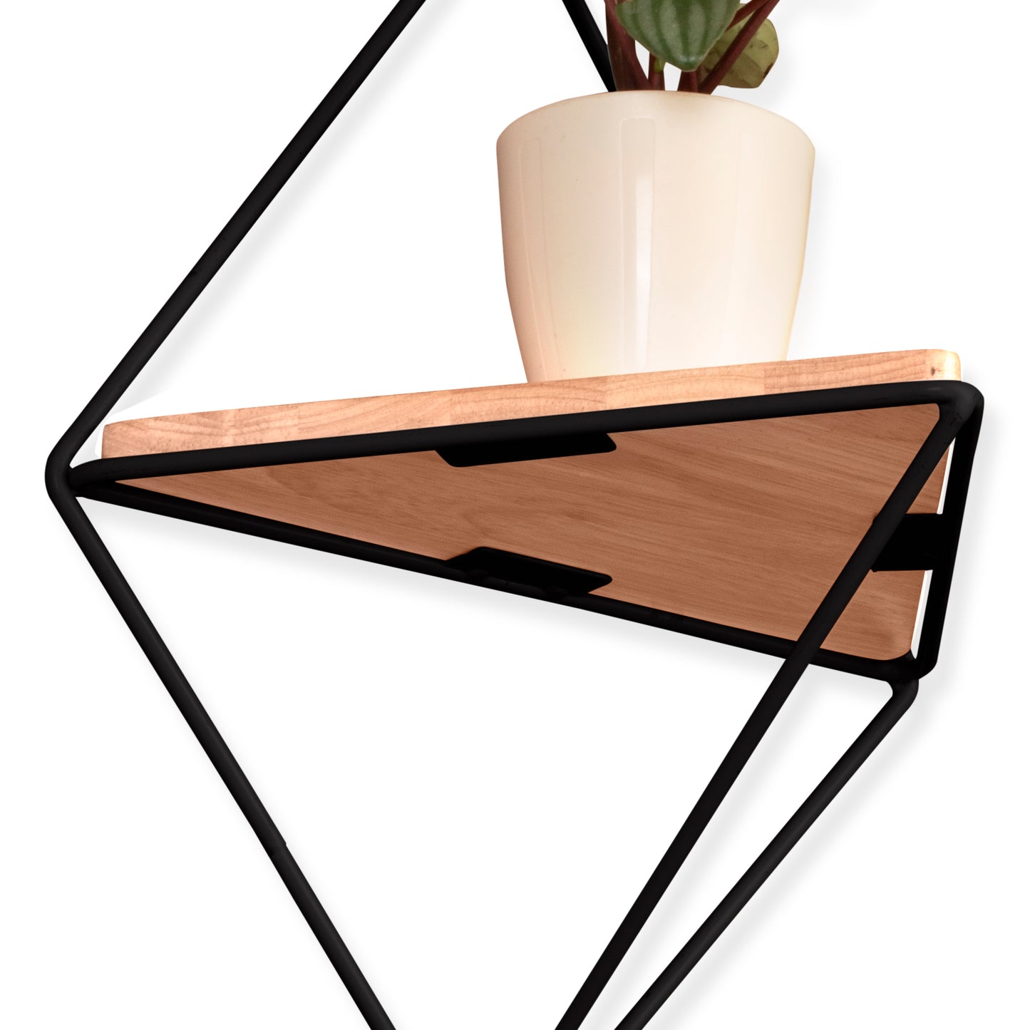 Prism Wall Shelves [Glossy Black]