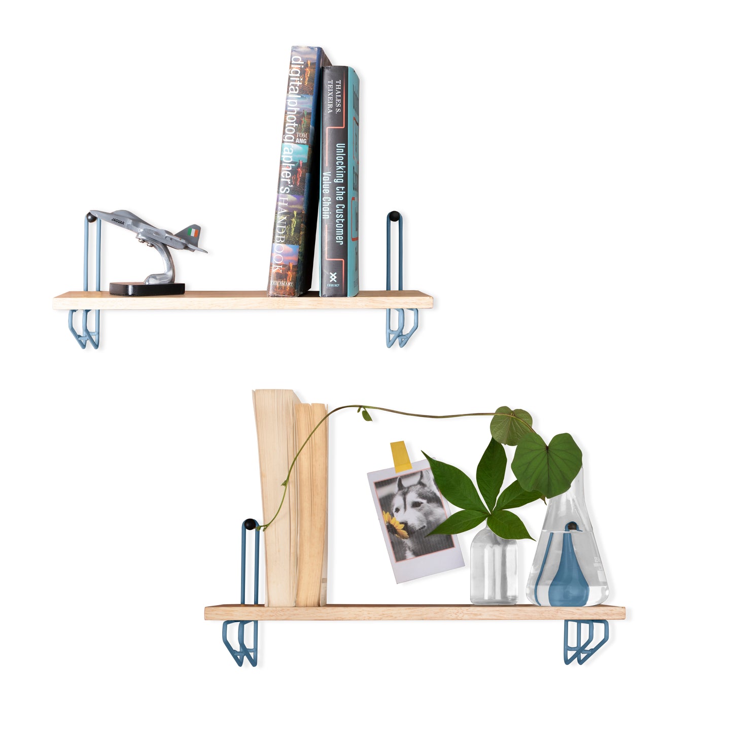 Rectangular Shelf [Steel Blue]